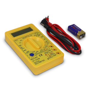 Foto de Multímetro Digital Portátil Com Ponteiras | Dt830b